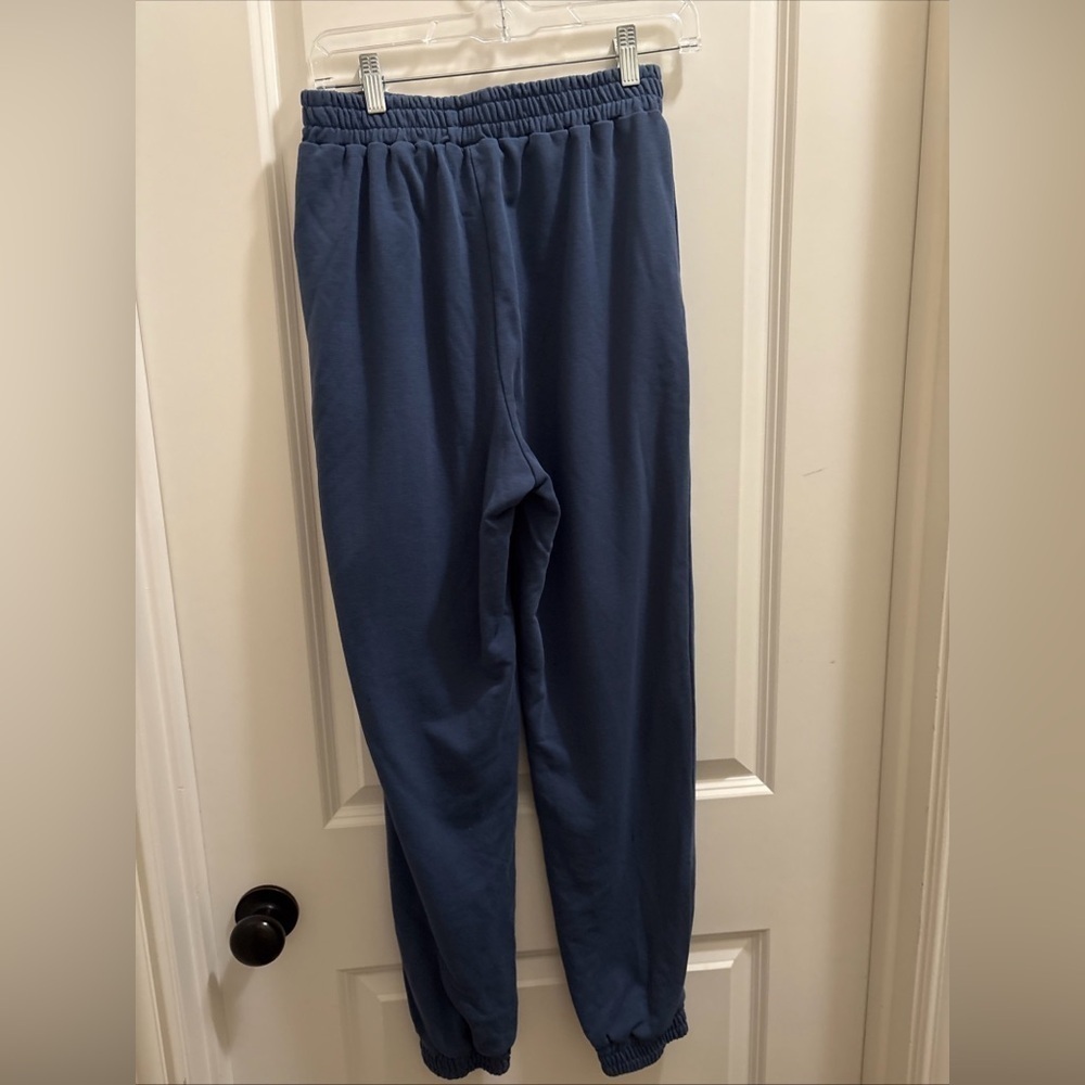 SUPERDOWN Revolve Sweatpants Womens Small Joggers Full Length Blue Pockets - Picture 4 of 5